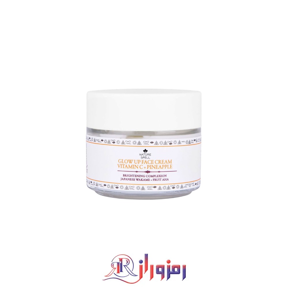 کرم درخشان کننده ویتامین سی نیچر اسپل nature spell حجم 100 میل،خرید و قیمت کرم درخشان کننده ویتامین سی نیچر اسپل nature spell حجم 100 میل